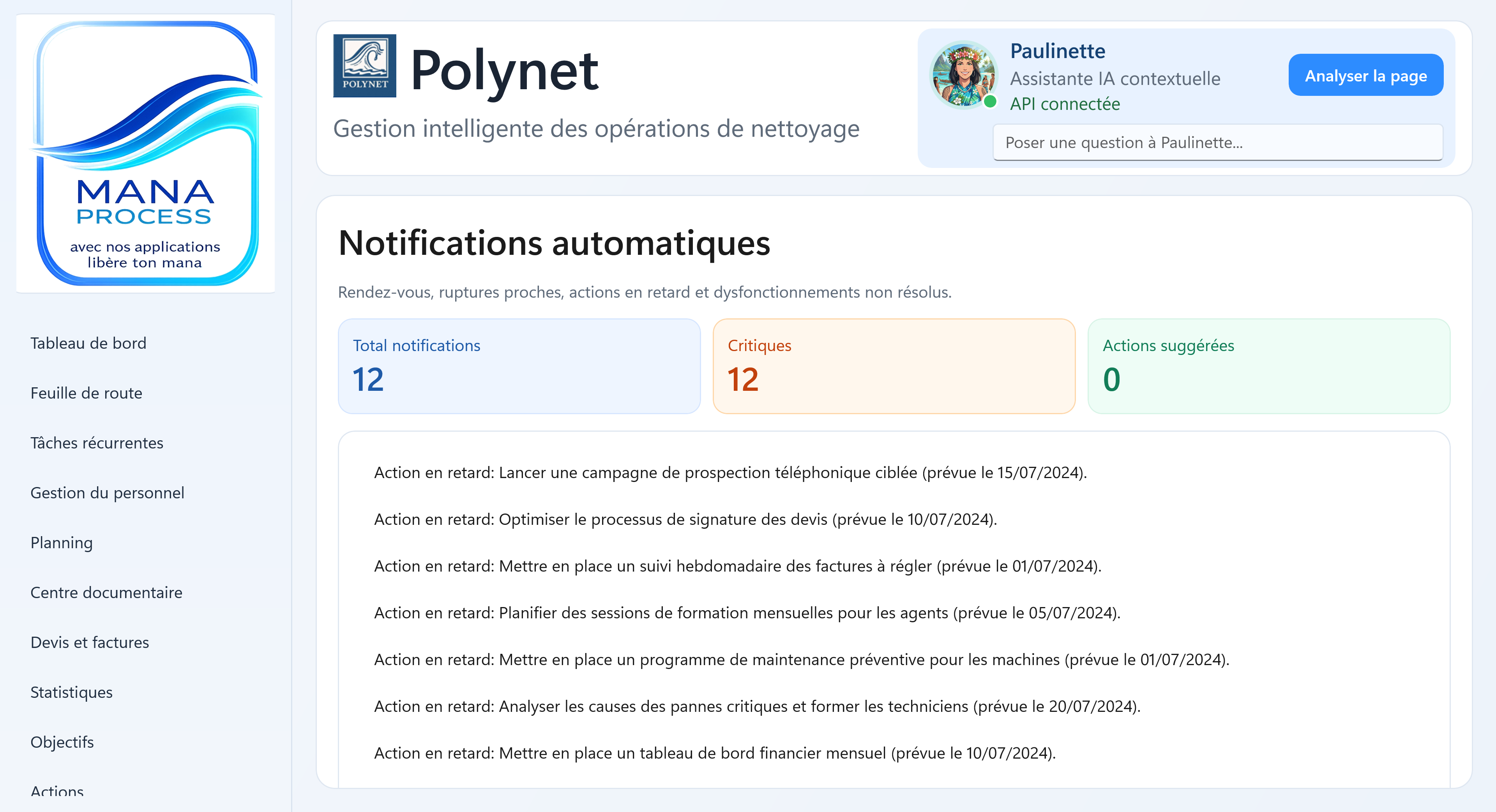 Capture programme 7 ManaProcess